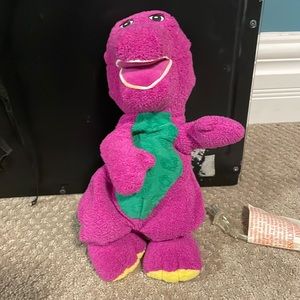 Barney plush toy